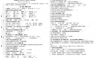 四年级语文97分算好的吗 四年级上册语文期中试卷